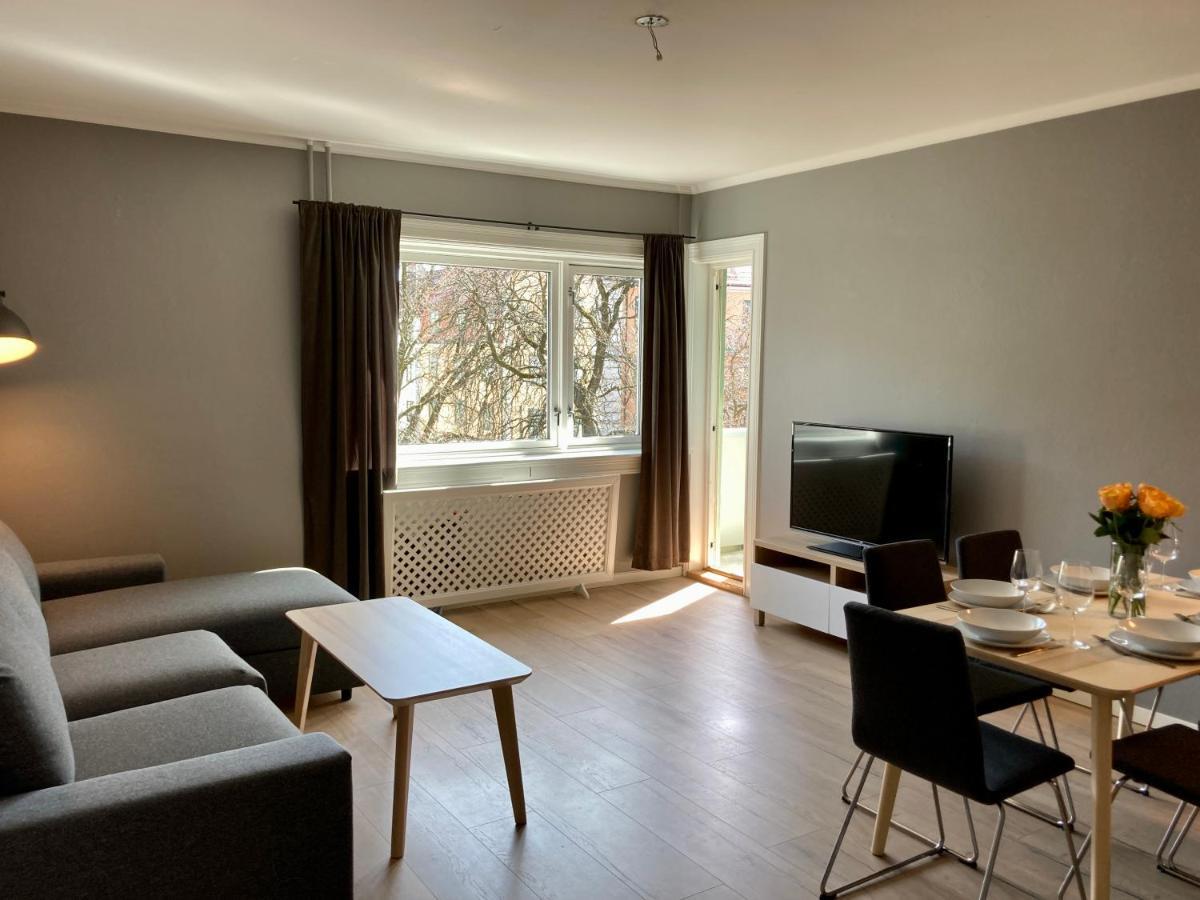 Majorstua, Charming And Modern 2 Bedroom Apartment 奥斯陆 外观 照片